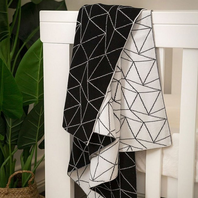 Black & White Galaxy Blanket