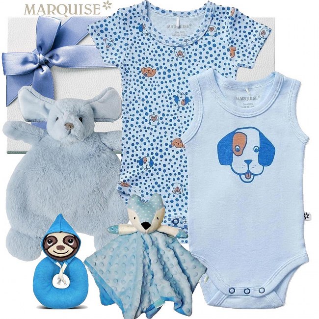 Marquise Puppy Baby Hamper