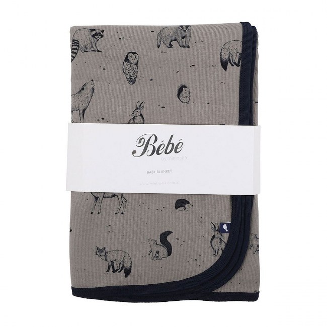 Bebe Forest & Animal Print Bunny Rug