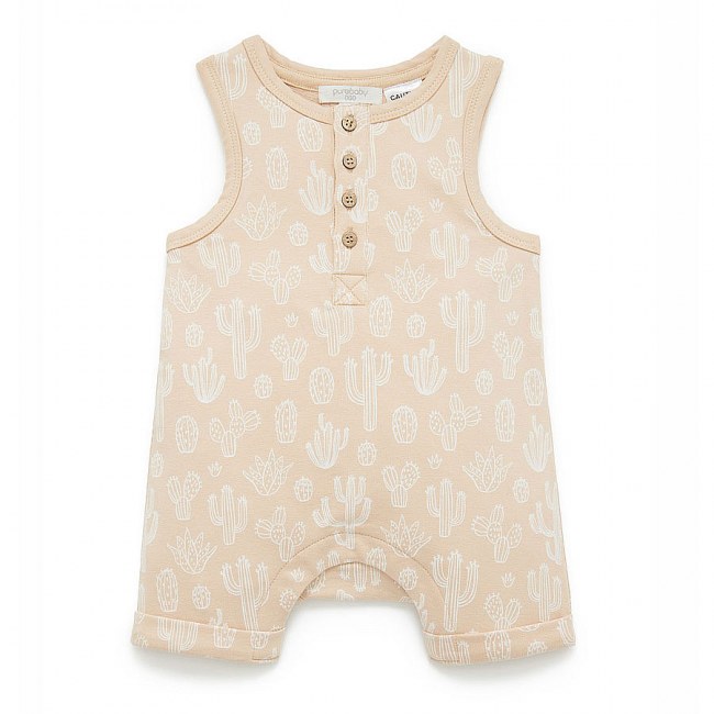 Purebaby Cactus Sands Growsuit