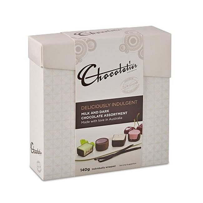 Deliciously Indulgent Milk and Dark Chocolates 150g