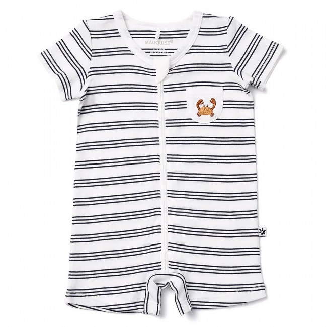 Marquise By The Sea Short Sleeve Romper