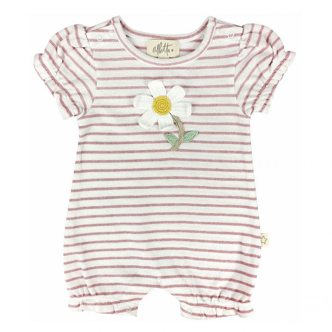 Albetta Crochet Daisy Babyvest