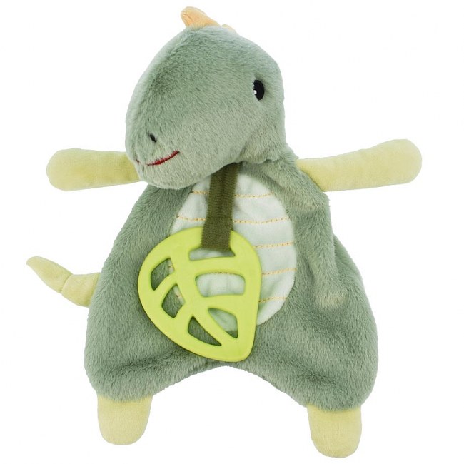 Snuggle Buddy Mint Dinosaur Comforter