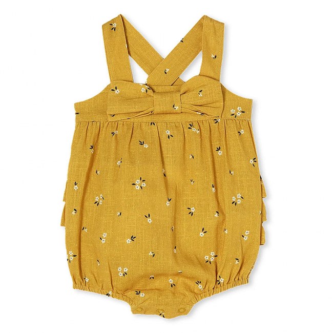 Milky Ditsy Frill Playsuit