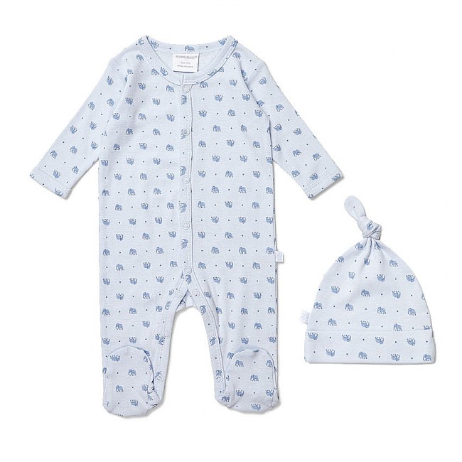 Marquise Elephant Studsuit & Beanie