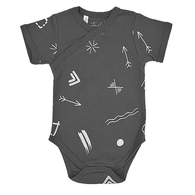 Emotion & Kids Charcoal Bodysuit