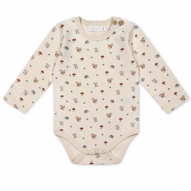 Jamie Kay Woodland Friends Bodysuit