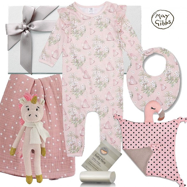 May Gibbs Deluxe Baby Girl Hamper