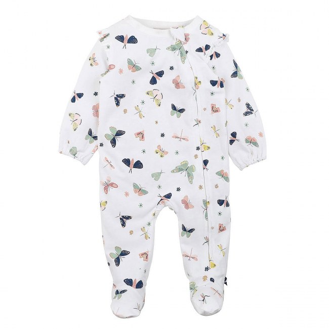 Fox & Finch Flutter Zip Onesie
