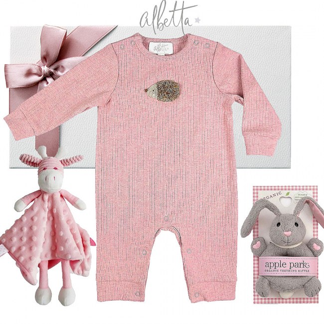 Albetta Newborn Hamper for a Girl