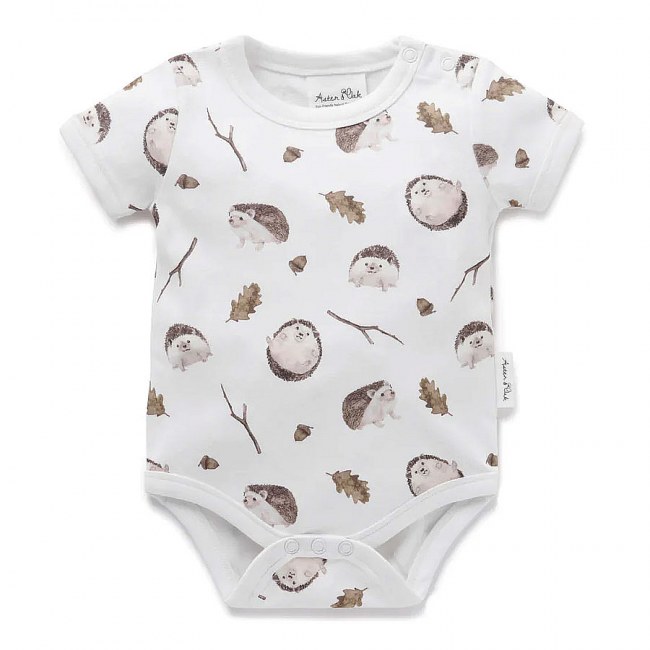 Aster & Oak Hedgehog Onesie