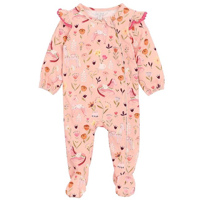 Fox & Finch Wild Horses Onesie