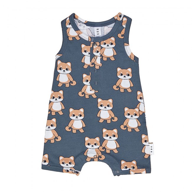 Huxbaby Shiba Sleeveless Romper