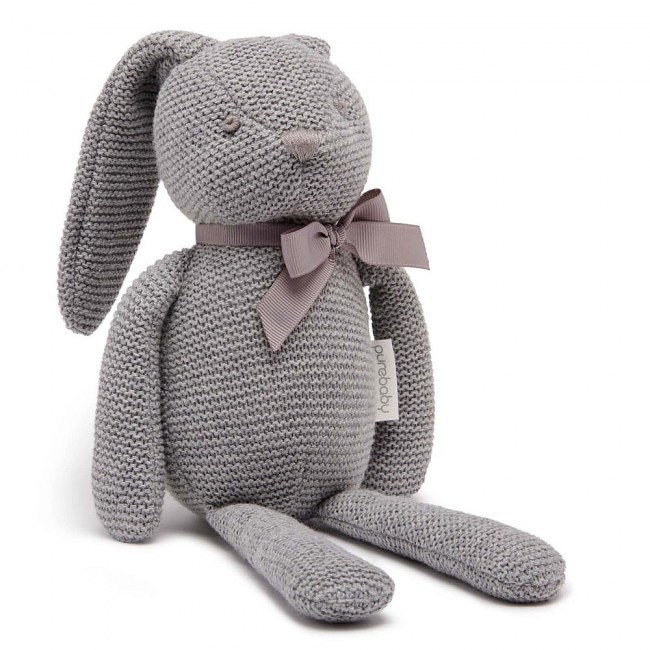 Purebaby Grey Bunny