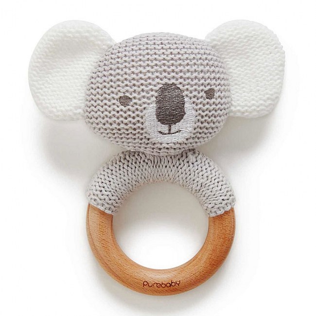 Purebaby Koala Rattle