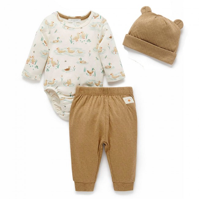 Purebaby 3 Piece Gift Set