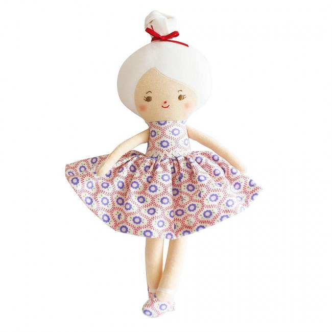 Alimrose Mini Maggie 28cm Ivory Red