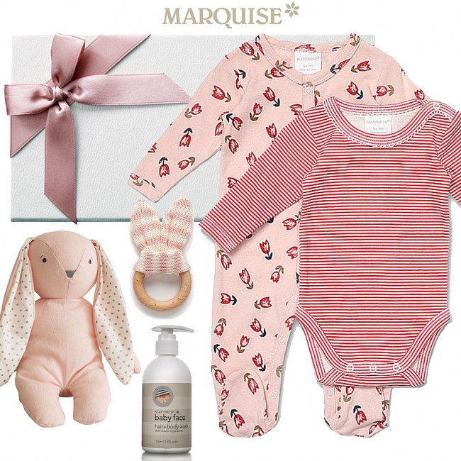Marquise Floral Baby Gift Hamper