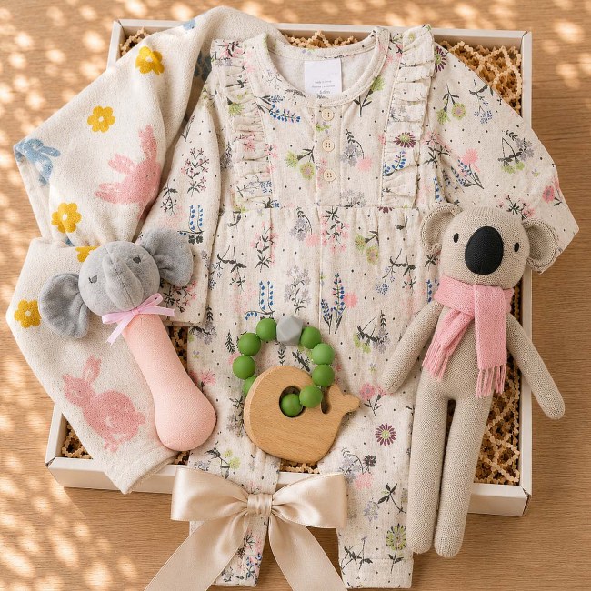 Marquise Newborn Gift Hamper for a Girl