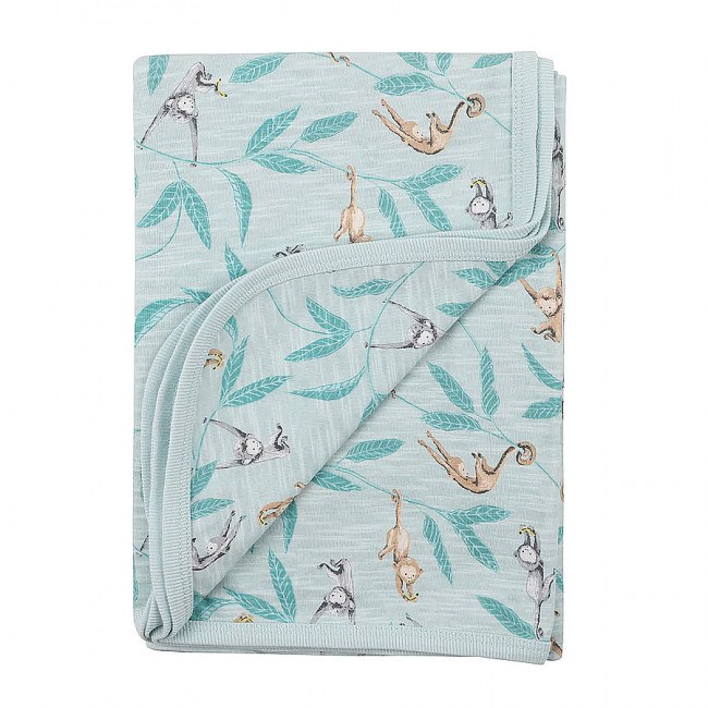 Fox & Finch Monkey Bunny Rug