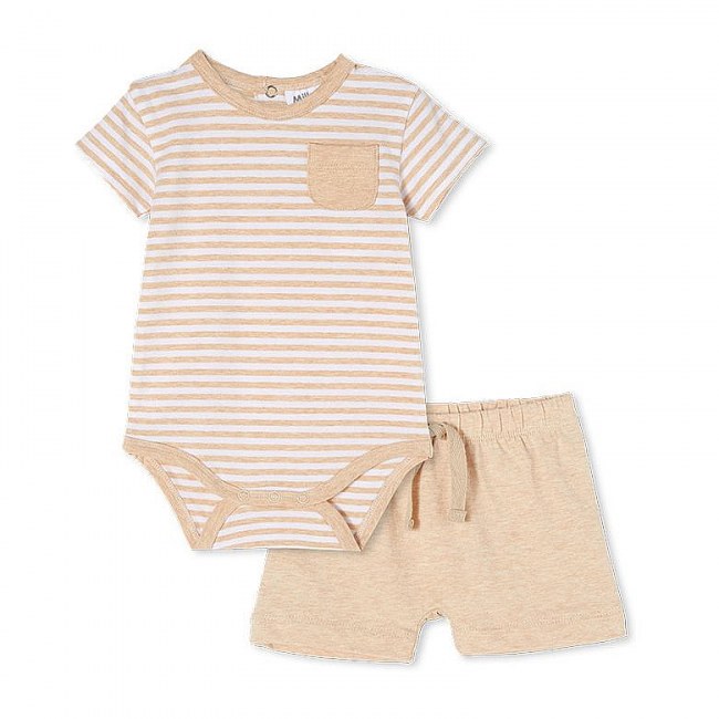 Milky Mustard Marle Set