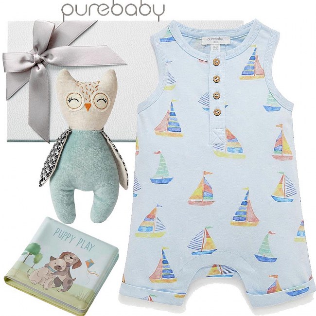 Purebaby Newborn Giftset