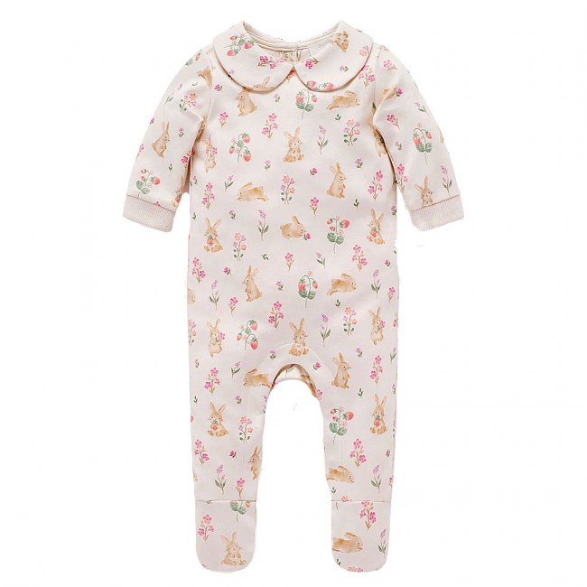 Purebaby Thick Bunny Growsuit
