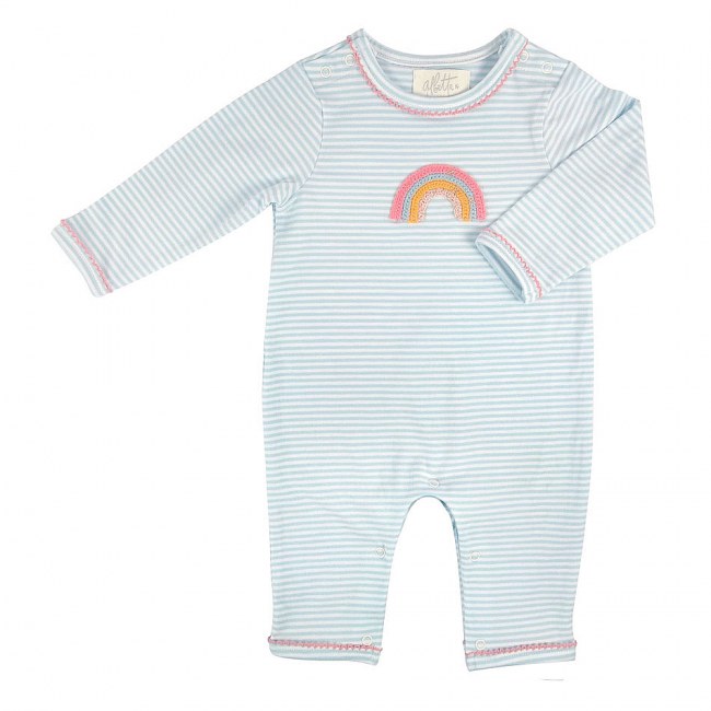 Albetta Crochet Rainbow Babygrow