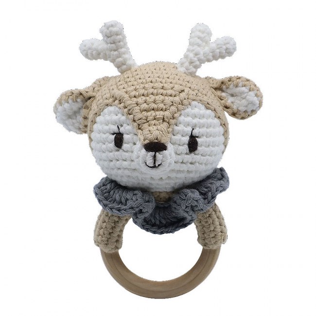 Reindeer - Ring Rattle
