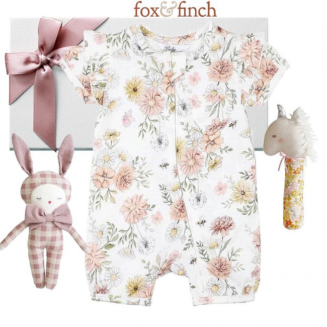 Fox & Finch Baby Girl Gift Hamper