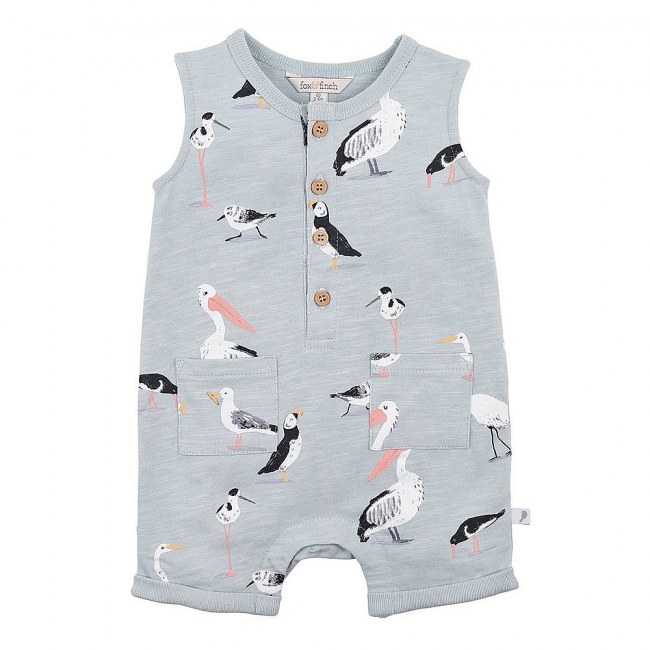 Fox & Finch Seaside Pocket Romper