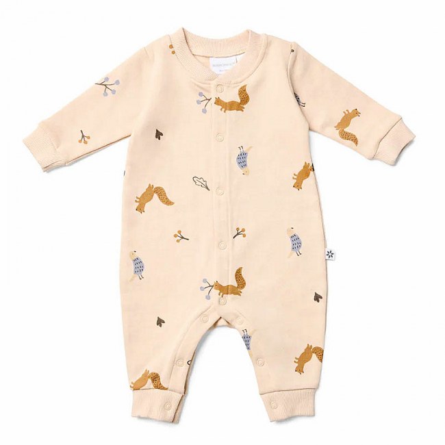 Marquise Squirrel Fleece Button Suit