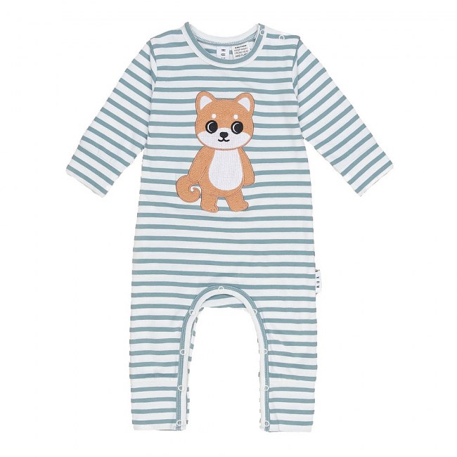 Huxbaby Shiba Stripe Romper