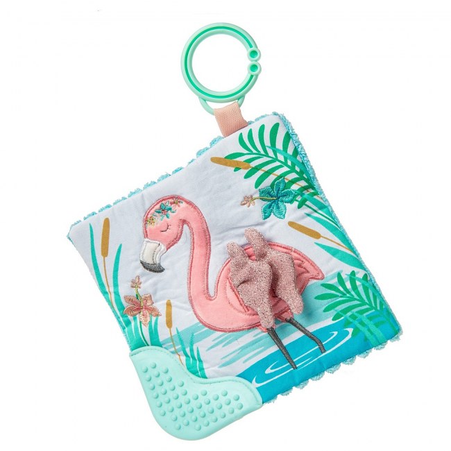 Tingo Flamingo Crinkle Teether