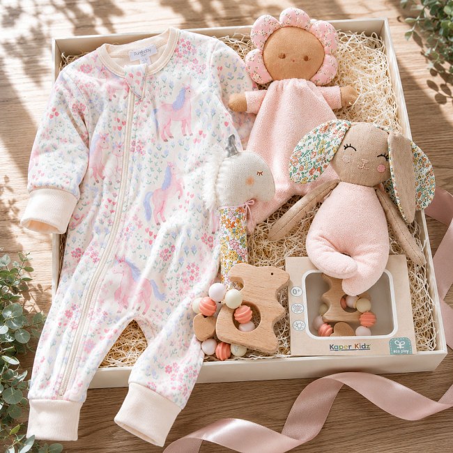 Purebaby Unicorn Girl Gift Box