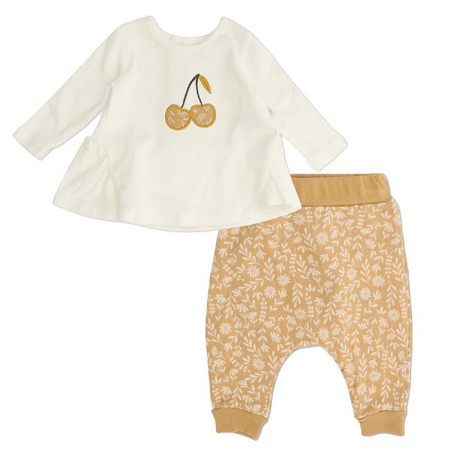 Marquise Girls Cherry Top and Wild Meadow Pants