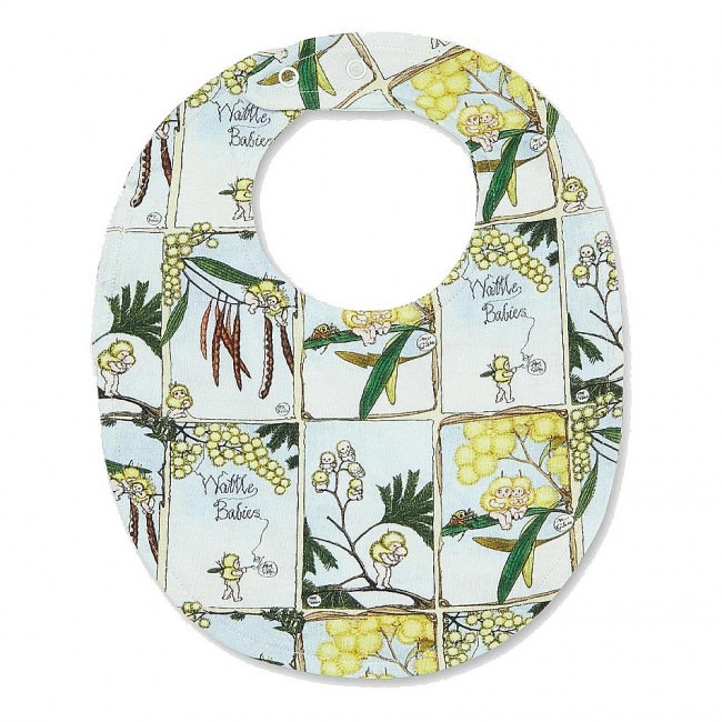 May Gibbs Brooklyn Bib - Wattle Babies