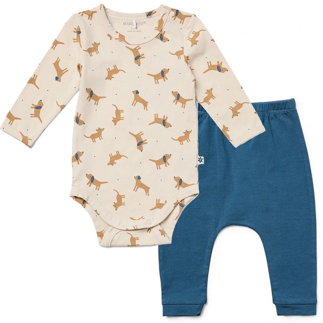 Marquise Woof Bodysuit & Footless Legging