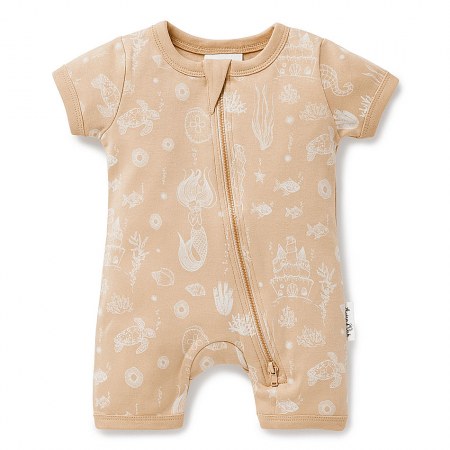 Aster & Oak Mermaid Zip Romper