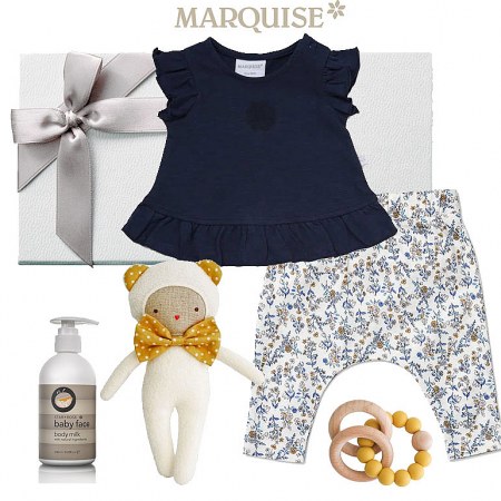 Marquise Vintage Floral Baby Girl Gift