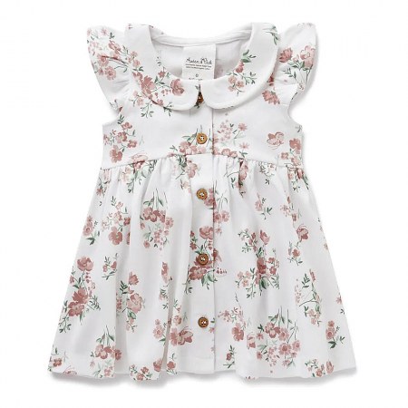 Aster & Oak Primrose Button Dress