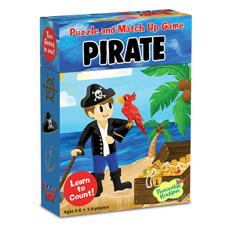 Pirate Match Up Game & Puzzle