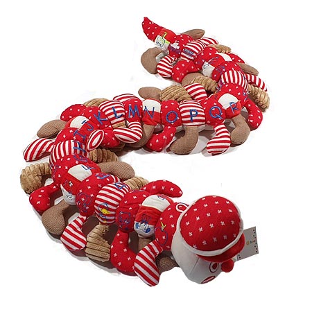 Caterpillar in Red Tones