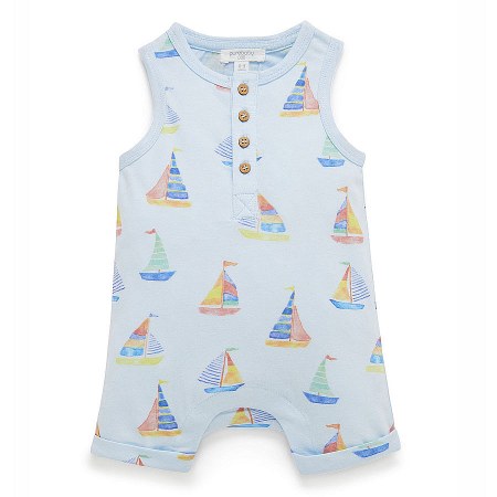 Purebaby Sail Away Growsuit