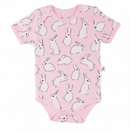 Emotion & Kids Bunny Short Sleeve Bodysuit