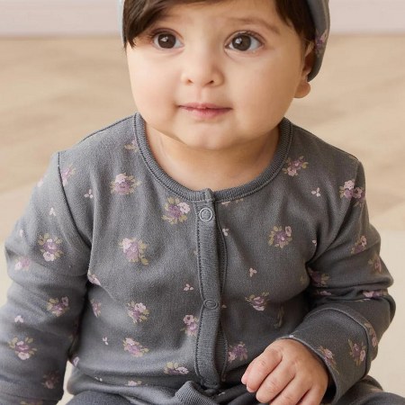 Organic Cotton Maple Onepiece - Simone Lava