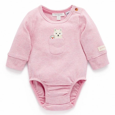 Purebaby Snow Friends Bodysuit