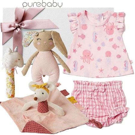 Marquise Seascape Baby Gift Set