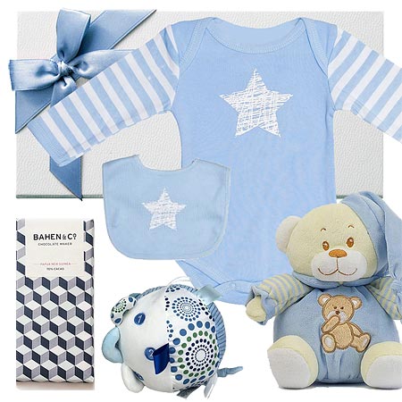 Star Bright Boy Hamper & Activity Ball